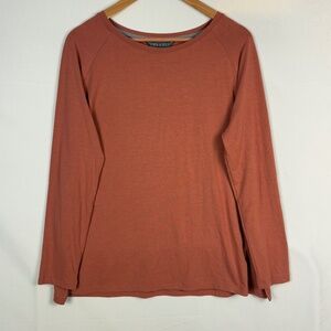 Free Fly Men Lightweight Long Sleeve Bamboo T shirt Top Sz M Fishing Stretch